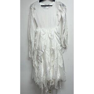 Chasing Fireflies Midnight Witch Dress Halloween Costume Girls Size 10 White
